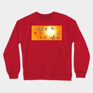 Butterflies in the Sun Crewneck Sweatshirt